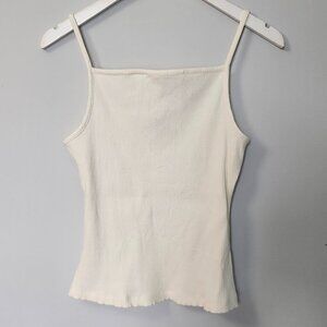 & OTHER STORIES | White Ribbed Tank